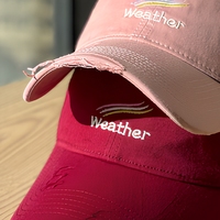 Casquette de baseball classique personnalisée en gros avec lettres brodées pour femmes