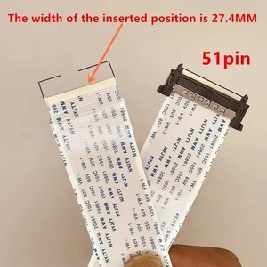 4K-51Pin HDTV LVDS cavo nastro TV wm <span class=keywords><strong>20861</strong></span> 20706 105C 60V VW-1 - Product Image 5