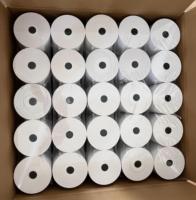 Rouleau de papier thermique en gros sans BPA 3 1/8x230 rouleaux de papier thermique pour imprimante de caisse enregistreuse POS