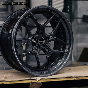 碳纤维轮毂 5x114.3 5x130 5x120 18 19 20 21 英寸全辐条钢丝车轮 适用于梅赛德斯锻造轮毂 - Product Image 2