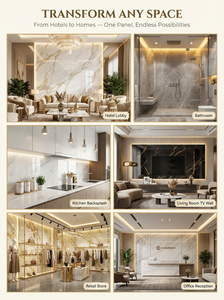 4x8 Feet PVC Marble Wall Panel Marble Effect PVC Marble for <strong>Hotel</strong> Wall <strong>Board</strong> Panels Interior and Exterior Wall Panels - Product Image 4
