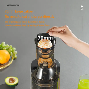 Exprimidor Automático de Gran Diámetro para Uso Doméstico, con Separación de Residuos, de Acero Inoxidable - Product Image 5