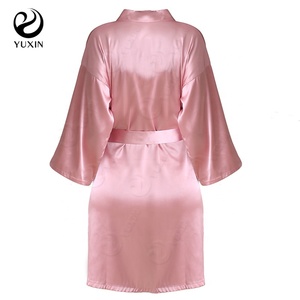 Camicie <span class=keywords><strong>da</strong></span> <span class=keywords><strong>notte</strong></span> per abiti <span class=keywords><strong>da</strong></span> sposa Kimono abito <span class=keywords><strong>da</strong></span> sposa abito Kimono in raso di <span class=keywords><strong>seta</strong></span> 6010 - Product Image 5