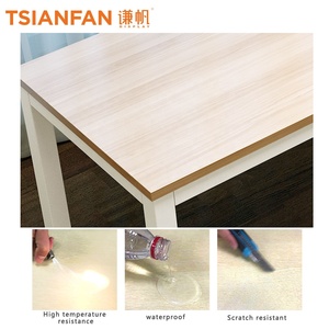 Individuelle Möbel Moderne Konferenz Für 2 Menschen Kleinen Büro Rezeption Holz In Weiß Design Einfache Lift Computer Tisch - Product Image 4