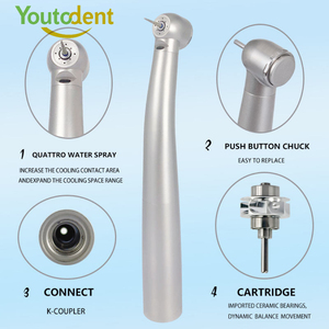 Tandheelkundige turbine handstuk met fiberoptiek M900KL, hoge kwaliteit standaardkop, hoge snelheid tandheelkundig chirurgisch handstuk - Product Image 1