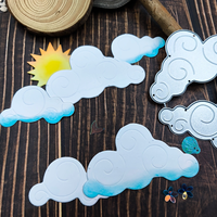 Nuovo taglio metallo muore stampo Scrapbooking invito decorazione Aun Cloud Scrapbooking taglio muore