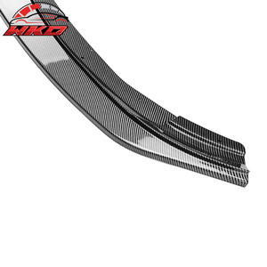 Compatible con Ford Focus RS 16-18, alerón delantero estilo IKON, fibra de carbono ABS, 3 piezas, accesorio exterior de alta calidad - Product Image 4