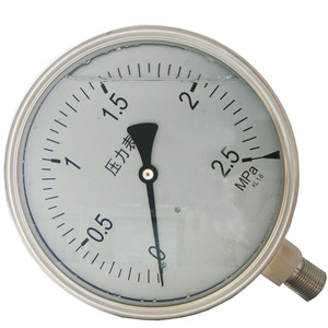 SENRUIKE YTPN-100F 100mm 液封式ステンレス鋼製背面差圧計（トリクランプネジフランジ、ダイヤフラム式） - Product Image 5