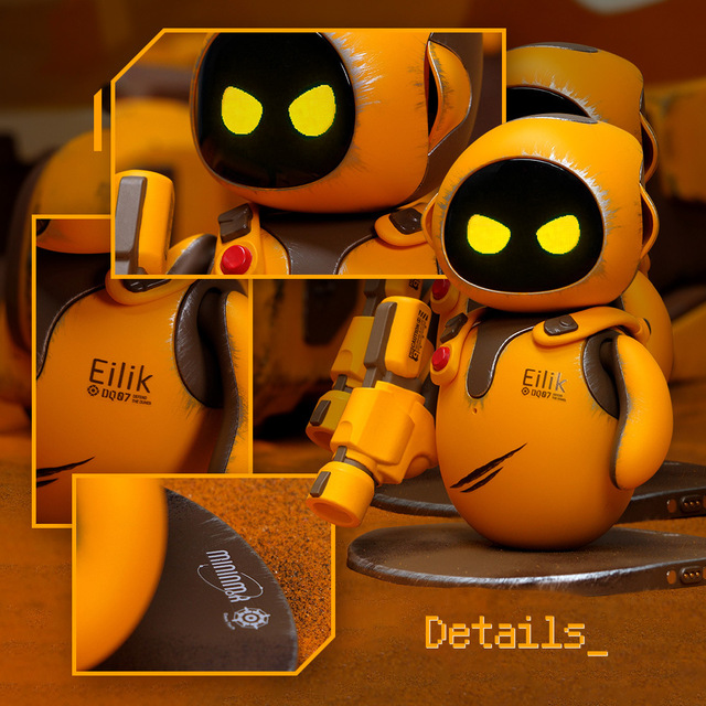 Official Authorized Intelligent Spot Robot Electronic Toy-Desktop Pet Emotional Robot with Other English Features