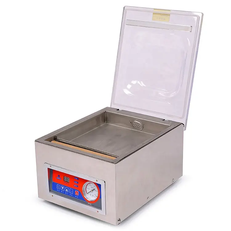 DUOQI DZ-260C storage food saver bags large vacuum sealer rice plastic bag vacuum sealing machine for meat packing