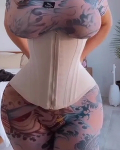 Faja Reductora de Cintura para Mujer, Faja Moldeadora con Cierre, Control de Abdomen, Moldea la Figura en Forma de Reloj de Arena - Product Image 4