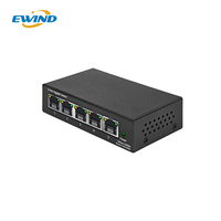 Switch Ethernet Gigabit 5 ports, boîtier métallique, switch réseau non géré, bureau, plug and play