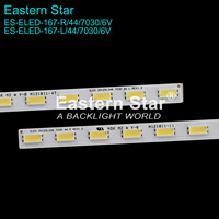 ES-ELED-167 (1R+1L, 44+44LEDs) SLED 2012SLS46 7030 44 L Bandes LED pour téléviseur Sonny KDL-46EX650 46 pouces LEastern Star RÉTROÉCLAIRAGE