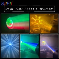 Meilleure Lyre Beam Professionnelle 380W avec Contrôle Sonore pour Discothèques, DJ, Fêtes, Clubs et Grands Événements