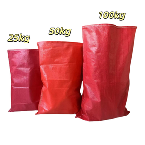 תיק פוליפרופילן החקלאות עמ 'ארוג קיבולת גדולה 50 ק "ג דשן פחם עמ' ארוג - Product Image 1