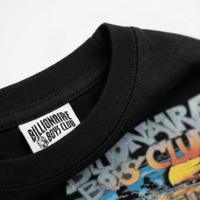 T-shirt graphique surdimensionné pour homme Billionaire Boys Club, style rétro vintage streetwear