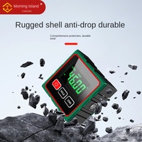 Inclinomètre magnétique de haute précision à 360 degrés de l'île de Chenzhou Règle de niveau numérique laser de qualité industrielle Couleur laser vert