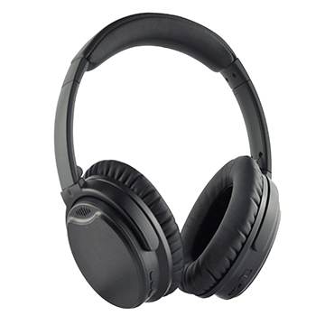 Active Noise Cancelling Bluetooth Headphones Wireless ANC Over-ear Headphones WithMic HiFi Stereo Sound for Travel Office