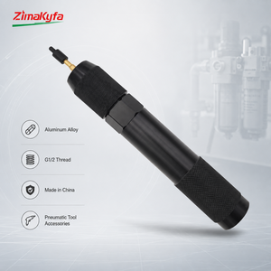 Adaptador de CO2 para herramientas neumáticas, cargador de llenado rápido de cápsulas de CO2 de 12g, rosca G1/2, aleación de aluminio, negro, recarga - Product Image 6