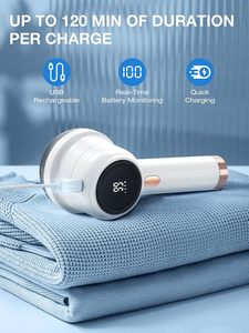 เครื่องกำจัดขุยผ้าไฟฟ้าไร้สายแบบชาร์จไฟได้เครื่องกำจัดขุยผ้าแบบพกพา - Product Image 3