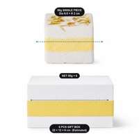 Tablette de douche effervescente au citron OEM ODM 50g, étiquette privée personnalisée, ensemble cadeau spa apaisant et relaxant pour la douche