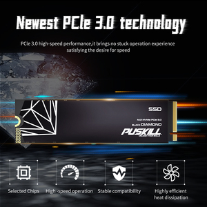 PUSKILL M.2 NVMe PCIe 3.0 SSD Compatible Windows Linux Mac Disque SSD interne 3D NAND OEM - Product Image 3