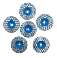 Meule diamantée mini de 45 mm pour le meulage local des bords de pierre, du marbre, du granit et du béton