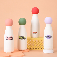 Bouteille d'eau isotherme créative en acier inoxydable 316 de 350 ml avec logo personnalisé pour enfants, idéale pour les voyages et les cadeaux promotionnels