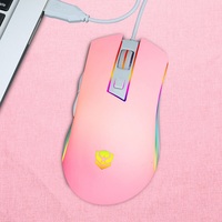 Souris de jeu programmable filaire Lapop WM70II, définition macro, souris de jeu antidérapante