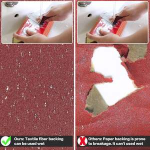 Direkt vom Hersteller P120 Schleifpapier Abrasives Schleifpapier auf Rollen Aluminiumoxid-Schleifrollen Stoffpapier-Schleifrolle für Holz, Möbel - Product Image 4