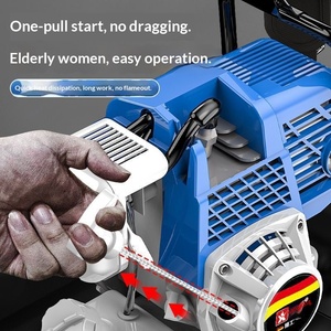 Desbrozadora de Mochila de Alta Potencia con Motor de 108cc, Cortadora de Césped Multifunción, Máquina Cortadora de Hierba, Desbrozadora de Mochila - Product Image 2