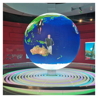 Pantalla LED Esférica con Forma de Globo, Diámetro de 0.4-3m, P2.5, para Exposiciones, Uso en Interiores/Exteriores, SDK OEM Disponible, 5000cd/m², IP45