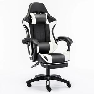 Fauteuil <span class=keywords><strong>Gamer</strong></span> Racing Personnalisé et Abordable en Cuir PU, Réglable en Hauteur, <span class=keywords><strong>avec</strong></span> <span class=keywords><strong>Repose</strong></span>-Pieds - Product Image 3