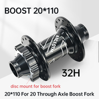 Hub Sepeda Gunung MT013F/R Berkualitas Tinggi, Thru Axle, Flower Drum 114S 28/32 Lubang HG MS/XD 12S, Rem Cakram Mtb