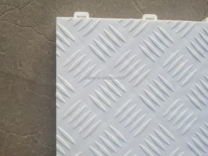 Dalles de <span class=keywords><strong>sol</strong></span> de <span class=keywords><strong>garage</strong></span> en PP emboîtables, système de fixation par clic, design moderne, antidérapantes, imperméables, faciles à nettoyer, pour usage intérieur, design graphique pour - Product Image 5