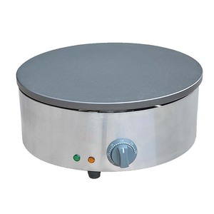 Machine à crêpes <span class=keywords><strong>professionnelle</strong></span> XEOLEO, plaque chauffante électrique pour crêpes et gâteaux - Product Image 1