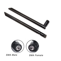 Antenne en caoutchouc bi-bande pour GSM GPRS CDMA 2.4G 5G 5.8G pour connecteur SMA 433Mhz 868Mhz 915Mhz 50 Ohm pour antennes de communication