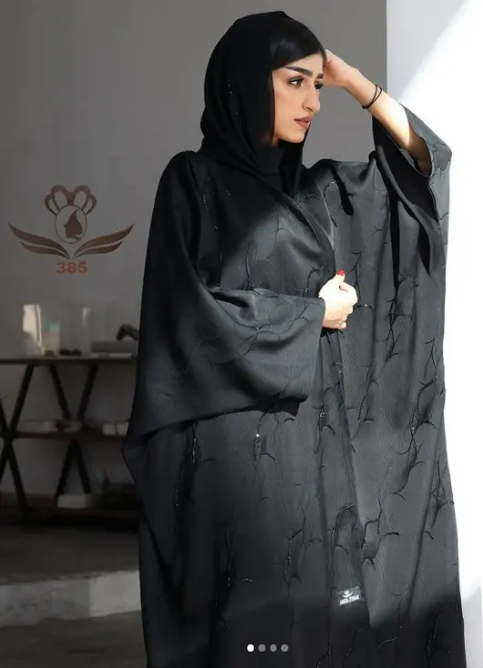 ABAYA Vải Nhà Sản Xuất Cung Cấp Vải Jacquard Hoa Polyester Mới Phát Triển Cho Nhà Máy Thời Trang Abaya