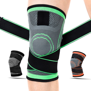 الأكثر مبيعًا كم ركبة ضغط مرن قابل للتعديل جيد التهوية للرجال والنساء دعم الركبة عالي - Product Image 2