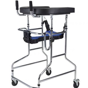Cadre de marche en U pour adultes avec support et aide à la marche pour la rééducation des membres inférieurs en alliage d'aluminium - Product Image 5
