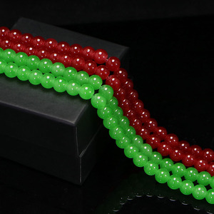 Groothandel Eénkleurige 8mm Ronde Glazen Kralen Pure Kleur Losse Kralen voor DIY Sieraden maken China Opp Zak Verpakking - Product Image 5