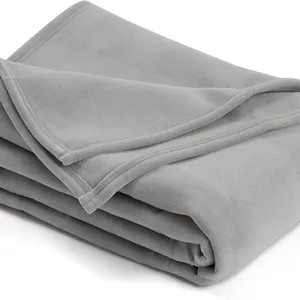 The Original Vellux Blanket - Full/Queen, Soft, Warm, Insulated, Pet-Friendly, Home Bed & Sofa - Tornado Grey