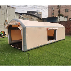 Carpa Inflable para Auto con Ventanas Laterales, Cubierta para Auto, Garaje Inflable para Protección contra Granizo, <span class=keywords><strong>Sol</strong></span> y Nieve - Product Image 4