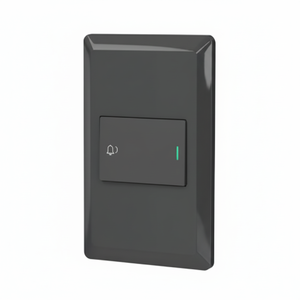 Scatola con 3 unità piastra armata nera 1 interruttore 1.5 mod, lisbona - Product Image 1