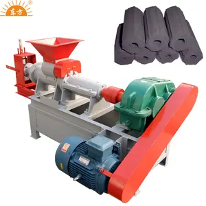 China Fabricage Houtskool Briket Maker Machine Geëxtrudeerd Staaf Prijs