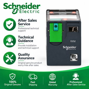 Relais électromagnétique intermédiaire Schneider Electric RXM2CB2BD 24V DC 10A 2CO 8 broches enfichable RXM2CB RXM4CB avec socle de type prise - Product Image 3