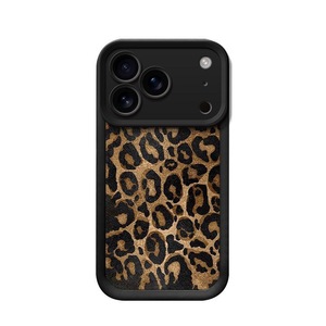 Custodia per <span class=keywords><strong>iPhone</strong></span> 16 Plus 17 Air Pro Max con stampa leopardata marrone retrò, antiurto, cover posteriore alla moda - Product Image 6