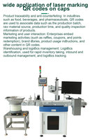 Système industriel d'inspection et d'élimination des codes par alimentation automatique pour codes GS1, QR et EAC certifiés, avec support laser Chestny ZNAK