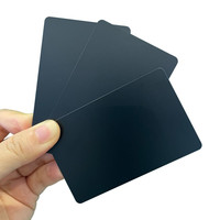 Tarjeta Inteligente NFC Negra NFC215 de 13.56MHz, 504 Bytes, Reescribible, Tarjeta de Visita NFC Fácil de Programar, Conveniente y Programable