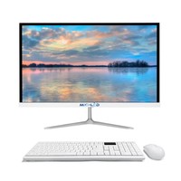 Ordinateurs portables AIO 21,5 pouces, processeur Core I3 I5 I7, ordinateur de bureau monoblock avec Office, barebone sans cadre, PC tout-en-un pour joueurs